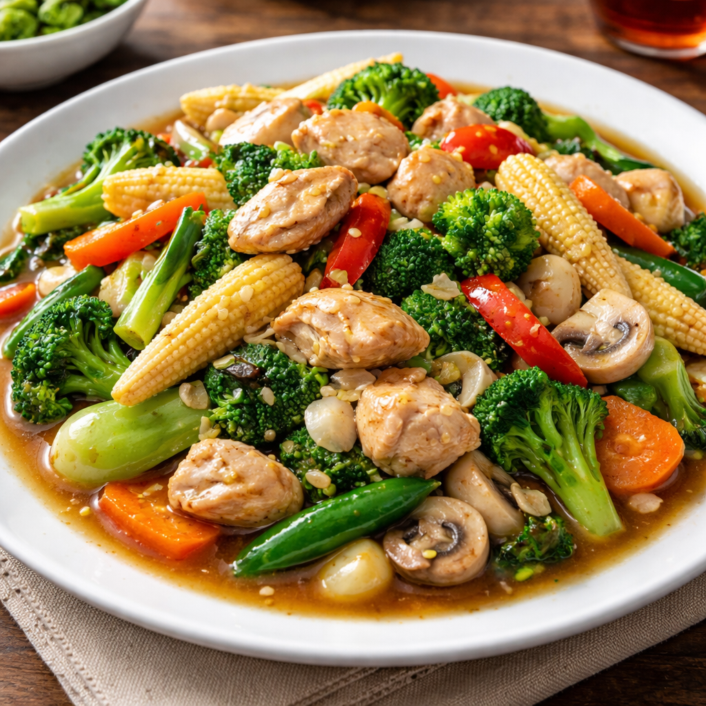 Cap Cay Goreng Ayam